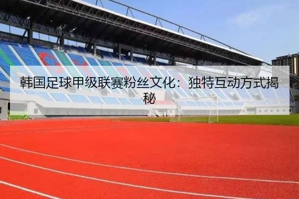 韩国足球甲级联赛粉丝文化：独特互动方式揭秘